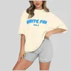 Designer White Foxx Sweatshirt T-shirt Top Quality Cotton Casual Tees Mens Shorts Sleeve Street Slim Fit Streetwear White Foxx Tshirts 656
