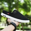 Casual Shoes 2024 Summer Mesh Comfortable Fashion Outdoor Beach Sports Low Top Breathable Lightweight Men's Semi-closed Toe Slippers