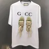 T-shirt Designer Chaussures à lacets T-shirt grande taille T-shirt tendance tendance pour hommes d'été tout assorti Instagram Couples masculins et féminins avec demi-manche taille s à 6xl