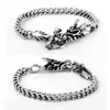 Charm Armband Vintage Men Armband Punk Domineering Dragon Metal Chain Alloy Material