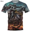 Men's T Shirts HX Knights Templar T-shirts 12 Style Men Clothing Women Short Sleeve Casual Streetwear Customized Products