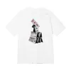 Sommer-Herren-T-Shirt-Designer-Hemden, kurzärmeliges Baumwoll-Eiscreme-Tischtennis-Würfel-Stil-Rundhals-Hemd mit bedrucktem Hemd in asiatischer Größe