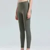 Aloyoga2024 nouveau sans lignes gênantes, fesses de levage de pêche serrées, taille haute et Leggings de luxe nus