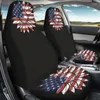 Car Seat Covers American Front Only 2pcs Set Soft Comfortable Winter Warm
