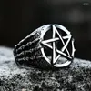 Cluster Ringen Beier 2024 Bijgewerkt Ontwerp Roestvrij Staal David Van Ster Ring Top Kwaliteit Punk Schedel Dragon Claw Pentagram Mode-sieraden