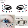 SG04 – strass en forme d'étoile Simple autour des yeux et du visage, bijou tendance, peinture corporelle de fête, décoration 1465935