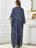 Этническая одежда Осеннее мусульманское платье для женщин Abaya 2 Piece Set Caftan Caftan Morocco Dubai Arab Party Long Dress Kimono Rope 2024