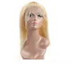 B Blonde Hair Brazilian Straight Human Hair Wigs Blonde Color 613 Human Hair Lace Front Wigs Peruvian Indian4729573