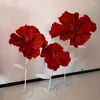 Decoratieve Bloemen Bruiloft Decoraties Lood Yumeiren Zeefdruk Bloem Podium Pole Schuim Etalage Props