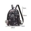 School Bags Fashion Simple Backpack For Women's Portable Water Resistant Oxford Cloth Daypack Business Travel Outdoor Mochila