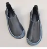 Casual Shoes Men's Slip On Man Loafers Genuine Leather Male Flat Summer Barefoot