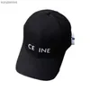 Projektantka baseballowa litery damskie haftowane czapki piłkarskie unisex sport Ulubiony okrągła słoneczna kapelusz