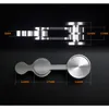 Foldable Metal Antistress Hand Spinner Adult Toys Double Pendulum Fidget Spinner Gyroscope Stress Reliever Toy for Children Gift 240301