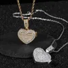 Designer Necklace For Men Hip Hop Style Customizable Pendant Necklace Gold Color Zircon Fashion Jewelry Y2302289R