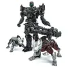 Trasformazione Lockdown VT01 VT01 Steeljaw Lega di metallo KO Action Figure Robot Giocattolo VISIVO con due cani Deformazione Giocattoli Regali 2012723501