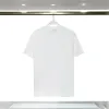 Moda nova marca casual camiseta com estampa de letras gola redonda masculina e feminina da mesma camisa