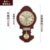 Wall Clocks Needle Vintage Clock Wooden Garden Silent Calendar Unique Office Reloj Pared Decorativo Living Room Furniture