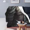 Couvertures Film surnaturel Fin de la couverture de laine de route Castiel Jeter personnalisé pour lit canapé canapé 125 100 cm Quilt297u