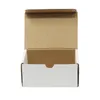 20pcs段ボールカートンクリスマスギフトボックス3レイヤー波形クラフトペーパーパッケージメーラー誤った箱のための小さなボックスカスタム240304