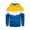 Весенне-осенние мужские толстовки в цветную полоску, тонкие толстовки с капюшоном, пальто, мужская повседневная спортивная одежда, уличная одежда, падение 240301