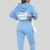 Mulher Whites Fox Hoodie Mulheres Tracksuit Hoodies Designer Womens Hip Hop Sweater Primavera Outono Shorts Moletons Conjunto Fashionable Joggers Sporty 2 Piece Sets 3863