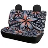 Capas de assento de carro estilo étnico polinésio plumeria protetor all-inclusive respirável almofada temporada interior estilo acessórios
