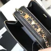 10A Top quality medium cowhide cosmetic bag 19cm fashion crossbody bags woman designer bagss luxury shoulder handbag lady chain bag purse.C84