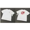 Men and Women Fashion T-shirt Designers Leon Dore Mulberry American Artist Graffiti Letter Versatile Short Sleeve Uqfe