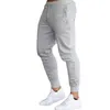 Herenbroek Slim Fit joggingbroek met trekkoord in de taille Zachte ademende stof Enkelband voor gymgemak