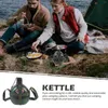 Vattenflaskor utomhussporter -resistent Canteen Bekväm träning Kettle Travel Nylon Vandring Fitness Glasögon