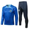 22/23 INGLATERRA treino camisa de futebol terno de treinamento KANE STERLING RASHFORD SANCHO GREALISH22/23 homens crianças nacionais INGLATERRA conjuntos de futebol uniforme