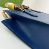 10A حقيبة مصممة كبيرة حقيبة Crossbody حقائب 35 سم Bamboo Bag Bag Fashion Bag Bag Bag Blue Luxury Bag حقيبة مصمم عالية الجودة أكياس هدايا مربع التغليف