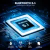 Cuffie Bluetooth V5.1 con auricolare wireless a doppio microfono CVC8.0