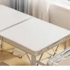 Tavolo da campeggio pieghevole portatile con struttura in alluminio regolabile in altezza per mobili da esterno