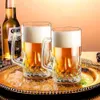 600-1200ML verre épais tasse de bière haute capacité Transparent incassable lait café jus tasse d'eau Barware Drinkware Party Bar 240306