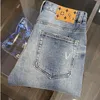 Jeans da uomo firmati per uomo Jeanbaggy Pantaloni classici da uomo lavati vecchio Jean Denim Streetwear Pantaloni sportivi casual Designer Uomo Pantaloni da jogging da pista BMMX