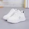 Tide 2024 spring new Korean version of daddy shoes female students thick sole sports increase running casual shoes Super AAA+ women's shoes
