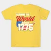 Independence Day Running the World Since 1776- American Short Sleeved T-shirt