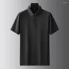 Men's Polos Arrival Fashon Suepr Large Summer Neck Short Sleeve Polo Plus Size XL 2XL 3XL 4XL 5XL 6XL 7XL