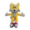 20-28 cm Super Sonic knuffels zes egel cartoon knuffels