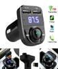 FM x8 Transmitter Aux Modulator Bluetooth Handsfree Car o MP3 Player with 3.1A Quick Charge Dual USB Car Charger4864676