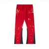 Technology fleece Mens Jeans Fashion Pants Designer Letter Print Sweatpants Galleries Women High Street Couple Loose Versatile Casual Pants traight Depts pants