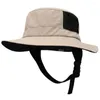 Wide Brim Hats Surfing Sun Hat Protection Fisherman With Adjustable Chin Strap For Outdoor Activities Breathable Quick Dry