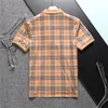 Herren-Poloshirt, Designer-Poloshirt, Herren-Luxus-Kurzarm-Revers, lässiges T-Shirt, modisch, hochwertig, reine Baumwolle, atmungsaktiv, Sport, Stickerei, asiatische Größe M-3XL, GC39