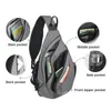 Mixi Männer Schulter Rucksack Frauen Sling Bag Umhängetasche USB Jungen Radfahren Sport Reise Vielseitig Mode Student Schule y240229