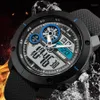 Zegarek 2021 Skmei męskie sportowe sportowe zegarki Mężczyźni kwarc analogowy data zegar Waterproof Digital Watch Relogio Masculi2806