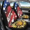 Car Seat Covers American Front Only 2pcs Set Soft Comfortable Winter Warm