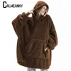 Women Hoodies Sweatshirts 2023 Winter غير الرسمي على غرار الأزياء ذات الأزياء الدافئة ذات الأكمام الطويلة ذات الأكمام الطويلة للبلوزات 240301