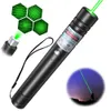 High Power USB Rechargeable Strong Green Lights Laser Pen with Star Cap Long Range Lazer Beams Pointer for Sandtable Presentations Astronomy Outdoor