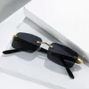 Neue Mode-Luxusmarke Designer-Sonnenbrille für Damen Herren Buffalo Horn Designer-Brille mit mehrfarbigen Holzbeinen